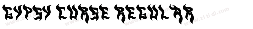 Gypsy Curse Regular字体转换